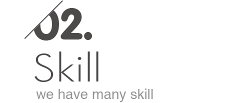 Skill - we have many skill